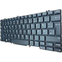 T-ProTek DEUTSCHE-Tastatur Keyboard Beleuchtung GR kompatibel für DEll LatituDE 12 (7280-K8X0T)