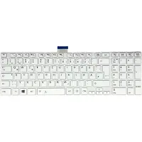 T-ProTek DEUTSCHE - Weiß Tastatur Ohne Beleuchtung kompatibel für Toshiba Satellite S75DT-A