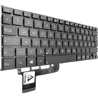 T-ProTek DE - Schwarz Tastatur ohne Rahmen version 2 kompatibel für ASUS VivoBook X202, X202E