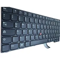 T-ProTek DEUTSCHE-Tastatur Schwarz Rahmen mit Trackpoint für Lenovo ThinkPad E470 20H2S00700
