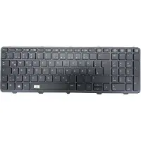 T-ProTek Tastatur - Farbe: Schwarz - mit Rahmen - mit Beleuchtung Deutsches Tastaturlayout kompatibel für P/N: 90.4ZA07.L0U
