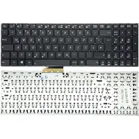 T-ProTek DEUTSCHE - Tastatur Keyboard Ohne Rahmen kompatibel für Asus X555LB, X555LD