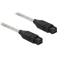 DeLOCK FireWire B/B, 2.0m, Grau, Männlich/Männlich, 2 m