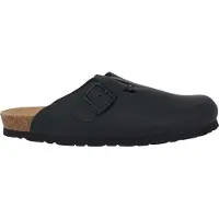 Rohde Herren Slipper Grado aus Leder mit atmungsaktivem Fußbett und verstellbarer Schnalle