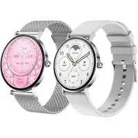 Tracer Damen-Smartwatch AMOLED 1,32", 100 Funktionen, Fitness