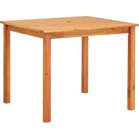 Syfax Gartentisch 88x88x74 cm Massivholz Akazie