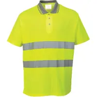 Portwest S171 Baumwoll Komfort Poloshirt Yellow Gr. S