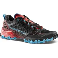 La Sportiva Bushido II Woman GTX, Black/Hibiscus, 37.5, Mountain Running, Shoes -