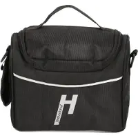 Haberland Lenkertasche Siebensachen 5l schwarz - geräumige Bike-Lenkerbag mit....