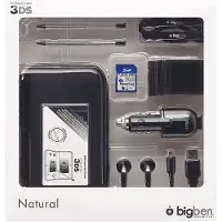 BigBen Interactive 3DSPACK6BLACK, Set, Nintendo 3DS, Schwarz, 1 GB, 3DS, 3,5 mm