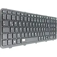 T-ProTek DEUTSCHE Tastatur ohne Rahmen für HP ProBook 455 G2 (G6W42EA), 470 G2 (J4U11ES)