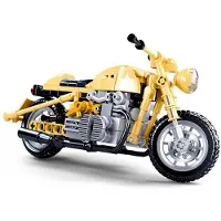 Sluban Modellbausteine M38-B0959 Armee-Motorrad