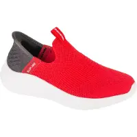 SKECHERS Slip-Ins Ultra Flex 3.0 - Smooth Step 403844L-RDBK, Sneaker, für Mädchen, Rot