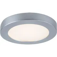 Rabalux 5275 Deckenstrahler Coco, 3W, 4000K, 230lm, silber-weiß, rund, Einbau, tralweiß, Minimal