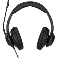 Targus AEH102GL, Kabelgebunden, Anrufe/Musik, 200 g, Kopfhörer, Schwarz
