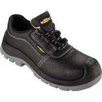 BIG Arbeitsschutz Calais, Unisex, Erwachsener, Sicherheitsstiefel, Schwarz, Schnürverschluss, Alle Jahreszeiten