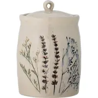 Bloomingville Dose BEA mit Deckel Blumen 1,3 Liter Vorratsdose