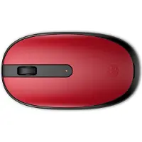 HP 240 Bluetooth-Maus (Empire Red), Beidhändig, Optisch, Bluetooth, 1600 DPI, Rot