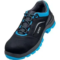 Uvex 2 xenova Halbschuhe S2 schwarz, blau Weite 11 Gr. 52