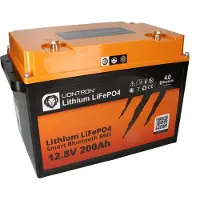 Liontron LiFePO4 12,8V 200Ah LX Smart BMS mit Bluetooth - All In 1 - Marine