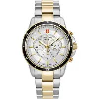 Swiss Alpine Military 7089.9142 Chronograph Herrenuhr 44mm 10ATM