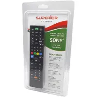Superior RCSONY, TV, IR Wireless, Drucktasten, Schwarz