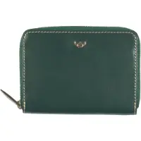 Golden Head Leder Geldbörse Venezia Zipped Billfold Coin Wallet Green grün