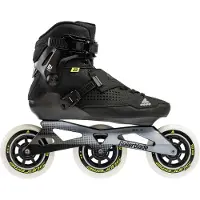 Rollerblade E2 110 Black Inlineskate Inliner Speedskate Fitnessskate 45