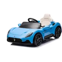 Sun baby Kinder Elektroauto Maserati GT Cabrio Kinderfahrzeug Kinderauto blau