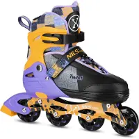 NILS Na13810 Twist Gelbe Rollschuhe Grösse M (35-38) Nils Extreme