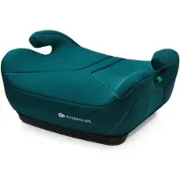 Kinderkraft I-BOOST 2 i-Size Autositz 125–150 cm, R129, 1,2 kg, ultraleicht, mit Armlehnen & abnehmbarem Bezug, Grün