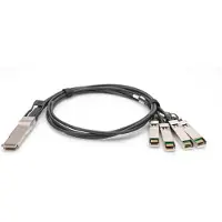 Digitus 40G QSFP+ to 4XSFP+ Direct Attach Kabel 5m, 5 m, SFP+, 4x QSFP+