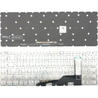 T-ProTek DEUTSCHE - Tastatur Keyboard Schwarz, Grau Beleuchtung kompatibel für MSI GS66 Stealth 10UG-011UK