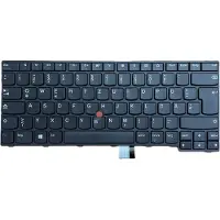 T-ProTek DEUTSCHE-Tastatur Schwarz mit Schwarz Rahmen,Trackpoint für Lenovo ThinkPad E470 20H2