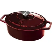 Berlinger Haus Strong MOLD BH-6499 Kochtopf inkl. Deckel, Gusseisen/Gussaluminium, Induktionsherd-geeignet