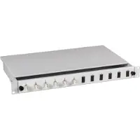 Efbe-Schott Spleißbox LC 50/125µm OM2 nicht -- ausziehbar 12 Pigtails/6 Kuppl.