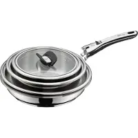 WMF Click&Serve, Rund, Edelstahl, Edelstahl, Edelstahl, Edelstahl, Cromargan
