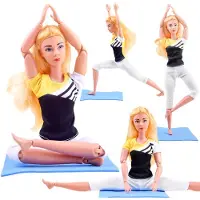 Jokomisiada Gymnastiktraining Yoga Fitnesspuppe 30 cm