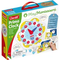 Quercetti Spielzeuguhr – Die Uhrzeit lernen – Play Montessori – - - One Size - Spielzeug