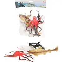 Toi-Toys meerestiere Set Tierwelt Tierwelt 4-teilig