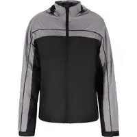 COSIMON herren jacke - schwarz grau, XL