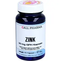 HECHT Zink 30 mg GPH Kapseln 60 St