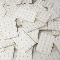 LEGO 4x6 Platten Bauplatten Weiß - 3032 NEU! Menge 50x