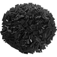 LEGO 1x4 Steine Bausteine Schwarz - 3010 NEU! Menge 50x