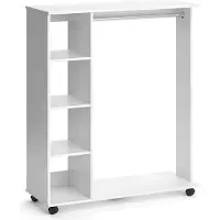 Vicco Garderobe Cosmo Weiß 110 x 129.4 cm, Model 36689