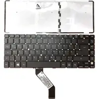 T-ProTek DE - Schwarz Tastatur Keyboard mit Beleuchtung Version1 kompatibel für Acer Aspire V5-473G