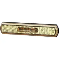 Hella Seitenmarkierungsleuchte 2PS 013 300-081 Links Rechts 168mm 34mm 16mm