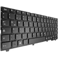 T-ProTek DEUTSCHE-Tastatur Schwarz Ohne Rahmen komp. für Lenovo IdeaPad 100S-11IBY 80R2002HGE