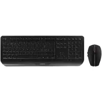 Cherry Gentix Desktop, Volle Größe (100%), Kabellos, RF Wireless, Schwarz, Maus enthalten