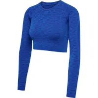 Hummel Crop-Trikot mit langen Ärmeln, Damen MT Leo